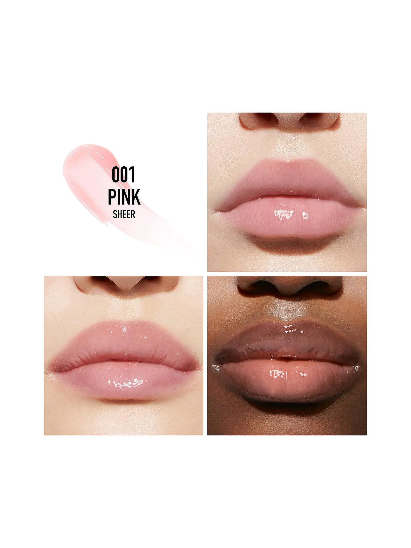 DIOR | Lipgloss - Dior Addict Lip Maximizer ( 001 Pink ) | 